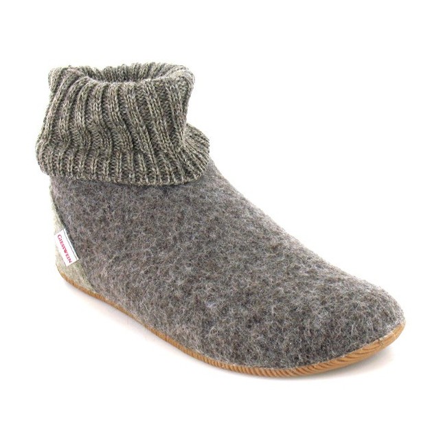 Chaussons montants en laine Giesswein Wildpoldsried